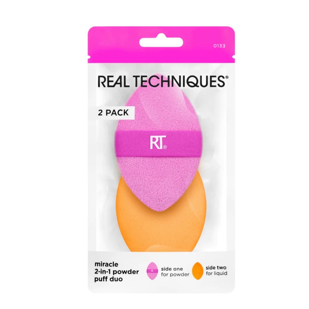 Real Techniques puffs 2 pack make up sponge